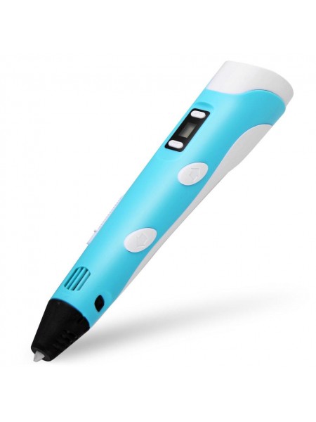 3D-ручка для малювання MyRiwell Pen2 LCD Блакитна (46005)