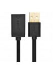 USB-кабель подовжувач Ugreen USB 2.0 US103 AM / AF штекер — гніздо 2 м Чорний (10316)