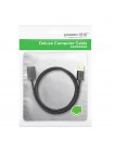USB-кабель подовжувач Ugreen USB 2.0 US103 AM / AF штекер — гніздо 2 м Чорний (10316)