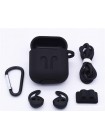 Чохол силіконовий DS Case для Apple AirPods/AirPods 2 Black (34353233)