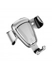 Автотримач для смартфона Baseus Gravity Car Mount Сріблястий