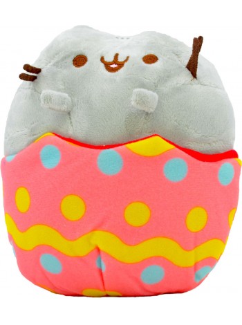 М'яка іграшка кіт у яйці VOLRO Pusheen cat Сірий (vol-648)