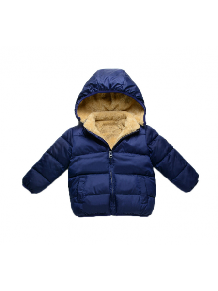 Дитяча куртка з підкладкою Синя 90 см