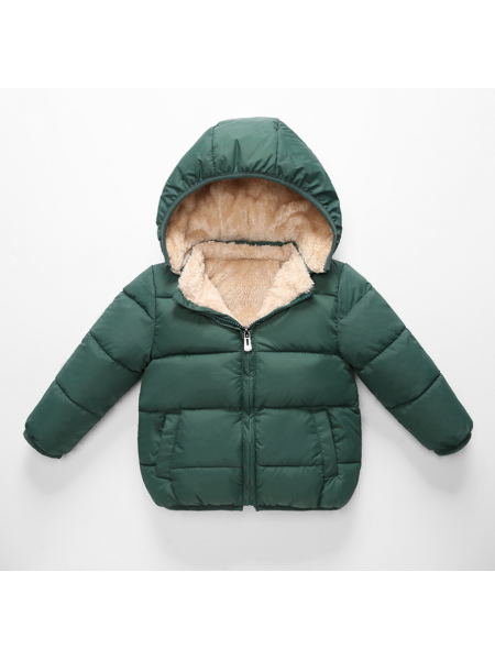 Дитяча куртка з підкладкою Зелена 90 см