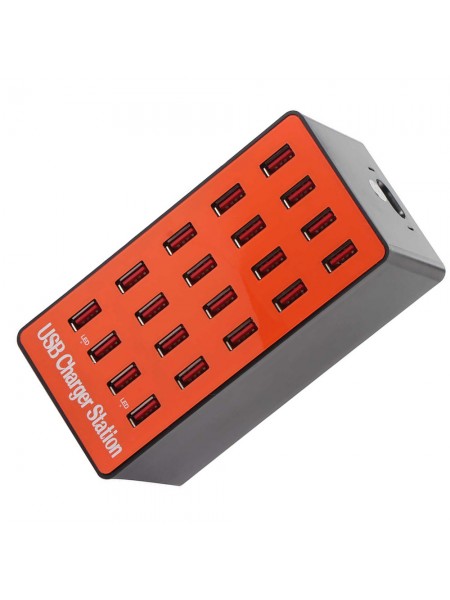 Мультизарядний пристрій на 20 USB-портів Digital Lion MCS-A5, док-станція, 80W, orange