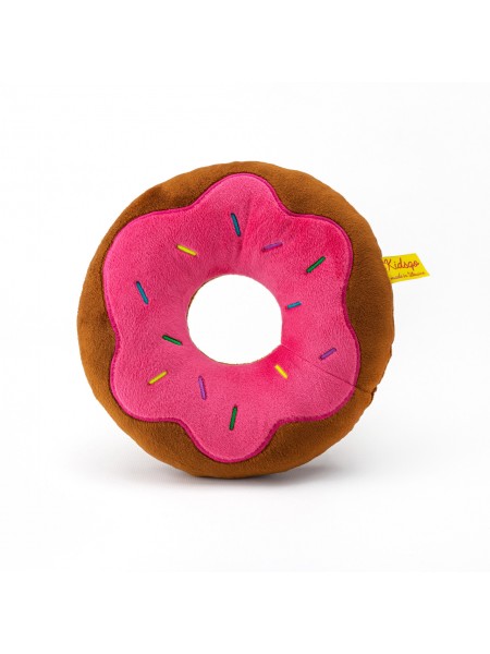 М'яка іграшка Kidsqo Пончик великий Рожевий (KD6801)