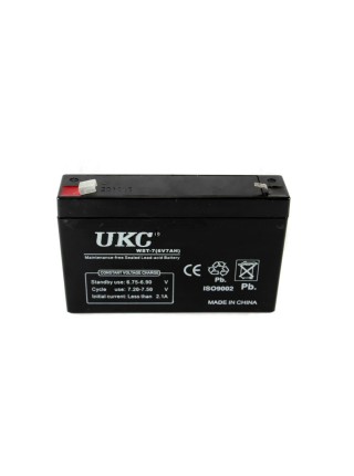 Акумулятор батарея UKC WST-7 6 V 7 Ah