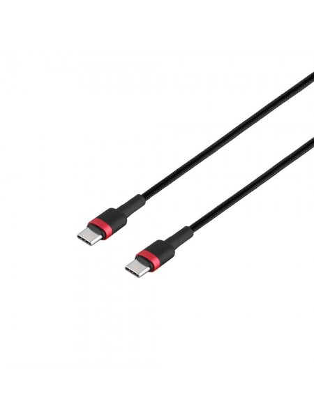 Кабель USB Baseus CATKLF-H Type C to Type C QC 3.0 60 W 20 V 3 A 2m Червоно-Чорний
