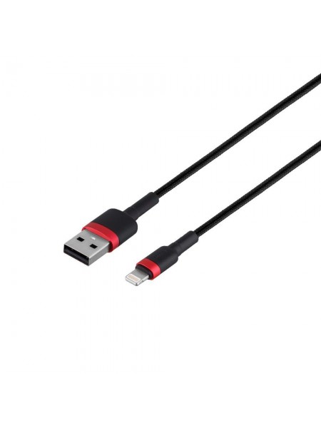 Кабель USB Baseus CALKLF-R USB to Lightning 2A 3m Червоно-Чорний