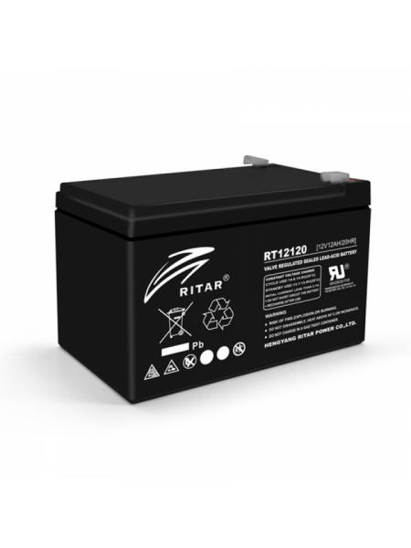 Акумуляторна батарея AGM Ritar RT12120B 12 V 12 Ah