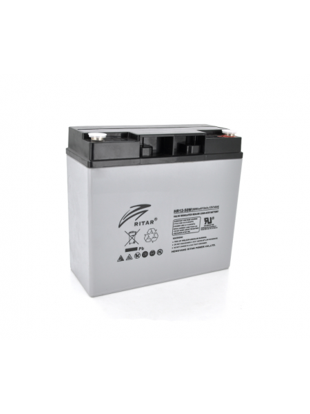Акумуляторна батарея AGM Ritar HR1250W 12 V 14.0 Ah