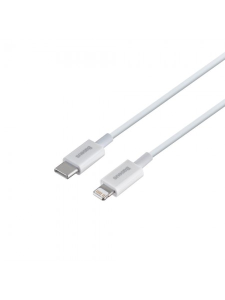 Кабель USB Baseus CATLYS Type C to Lightning PD 20W 0.25m Білий