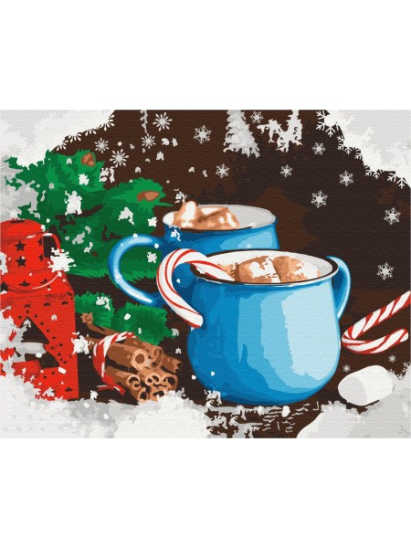 Картина за номерами BrushMe "Змінніше маршмелоу" 40х50 см BS52721