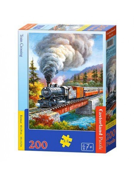 Пазли Castorland "Потяг" 200 елементів B-222070