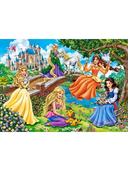 Пазли Castorland "Принцеси в саду" 70 елементів B-070022