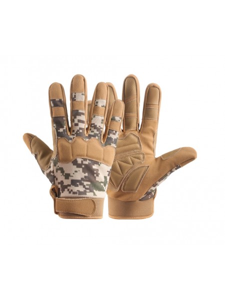 Рукавиці тактичні Gloves XL Камуфляж (MR49208)