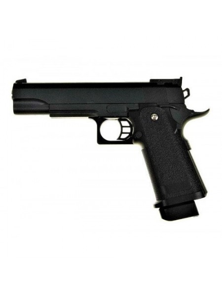 Іграшковий пістолет "Colt M1911 Hi-Capa" Galaxy G6 метал чорний