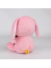 М'яка іграшка KidsQo Зайчик Кримочок 22 см рожевий (KD724)