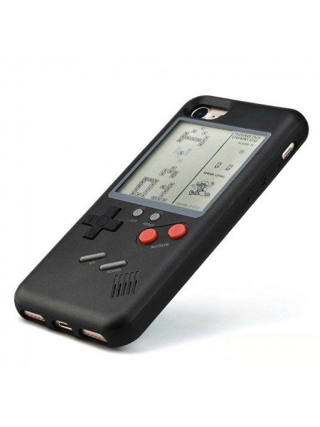 Чохол панель TETRIS CASE LAUDTEC WANLE для смартфоно 7+/8+ (PLUS) з грою Тетрис Чорний (SUN91148)
