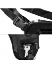 Сумка тактична на пояс і ногу AOKALI Outdoor A176 28х10х15 см Black (9895-45666)