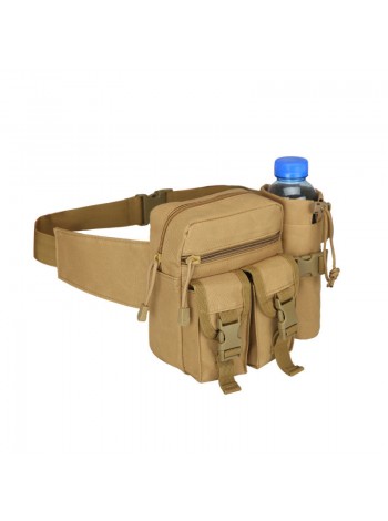 Сумка тактична на пояс AOKALI Outdoor A33 4L 19 см Пісочний (5364-45677)