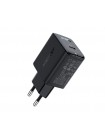 Зарядний пристрій Acefast Model A21 USB-C PD30W Max GaN Gharger 3A Black