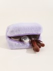 Косметичка плюшева ANbeauty С8 Фіолетова (AN0103004)