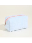 Косметичка ANbeauty Велюрова картата C8a Блакитна (AN0103008)