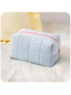 Косметичка ANbeauty Велюрова картата C8a Блакитна (AN0103008)