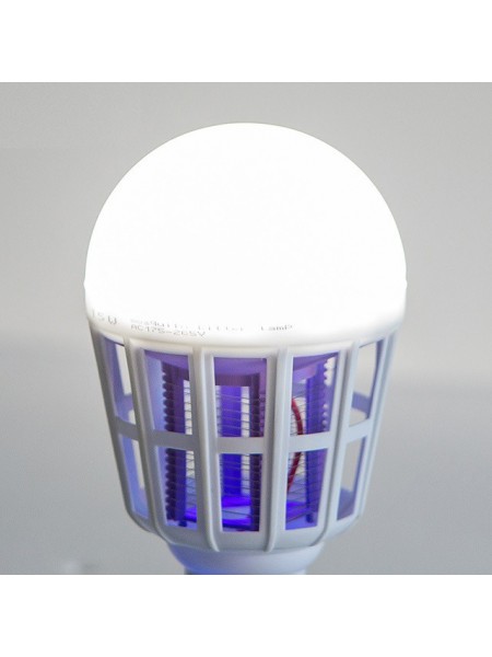 Знищувач комах SUNROZ Енергоощадна антимоскітна лампочка 2 в 1, E27, 15 W (SUN0327)