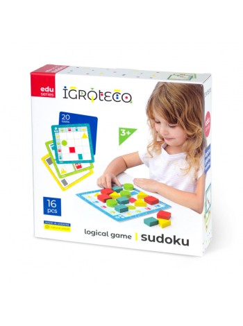 Логічна гра для дітей "Судоку" Igroteco 900514 геометричні фігури