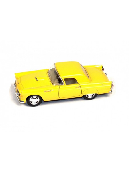 Модель автомобіля Kinsmart KT5319W FORD THUNDERBIRD 1955 Жовтий