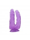 Фіолетовий подвійний фаллоїмітатор Chisa 6.3 Inch Dildo