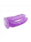 Фіолетовий подвійний фаллоїмітатор Chisa 6.3 Inch Dildo
