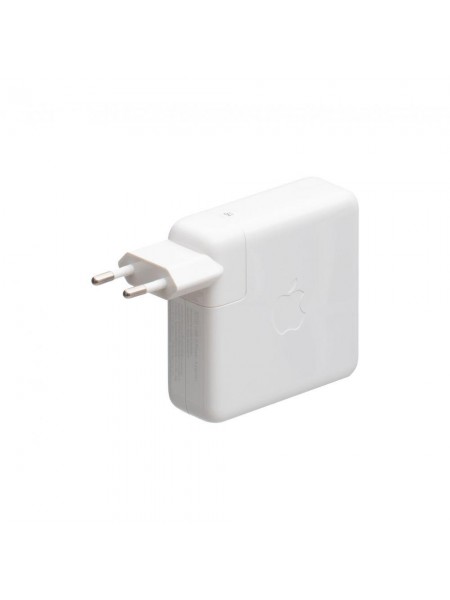 Мережевий зарядний пристрій для Macbook USB-C 87W +кабель Type-C 3A White