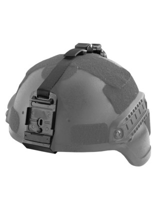 NVG кріплення на шолом MICH для встановлення підіймального механізму або іншого NVG адаптера 48 x 42 мм Чорний