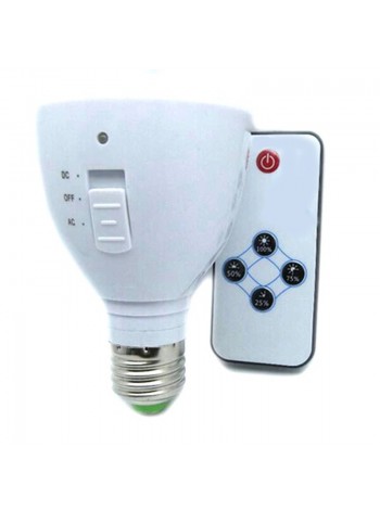 Лампа аварійного освітлення з акумулятором і пультом ДК Nectronix MB6W-R Е27 6 Вт (100926)