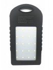 Power Bank Solar A50 + ліхтар 12 LED із сонячною панеллю 5000 mAh Чорний (A50)