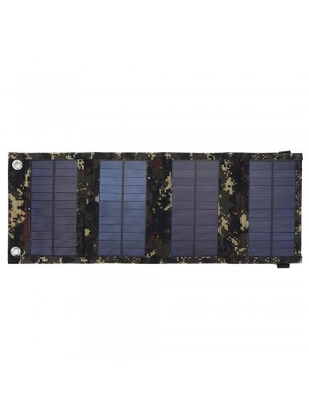 Сонячна панель Solar Power портативна зарядна станція складана з USB 5 V — 10 W камуфляж (SPH10)