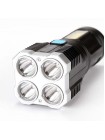 Ліхтар ручний Police X509/L-S03-4LED 3030+COB з/у USB-micro Чорний ABS пластик (X509)