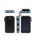 УМБ Power Bank Solar ES1600 ліхтарик + компас із сонячною панеллю 16000 mAh Вологозахищений (ES16000)