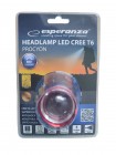 Налобний ліхтар Bailong Esperanza Cree T6 LED з батарейками 4 шт. АА в комплекте (ESPT6)