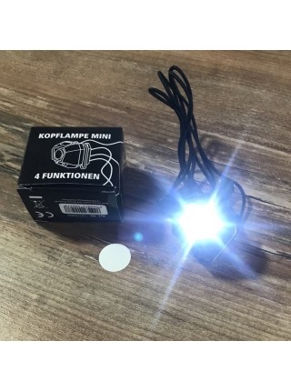 Налобний ліхтар Mil-Tec світлодіод білий червоний LED SMD з кліпсою
