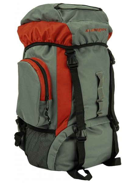 Похідний рюкзак Acamper 31х19х54 см Сірий з червоним (TRSO-14)