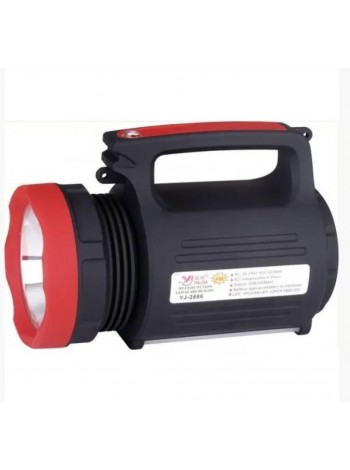 Потужний світлодіодний ліхтар прожектор Yajia YJ-2886 5W + Power Bank