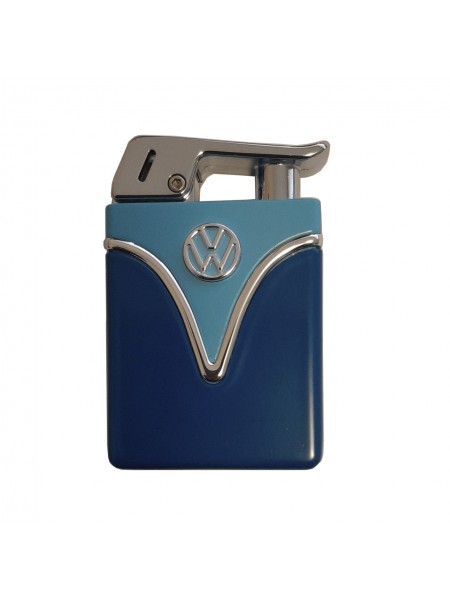 Запальничка газова п'єзо Licences VW Metal Lighter Tank Синьо-блакитна (40610129BLU)