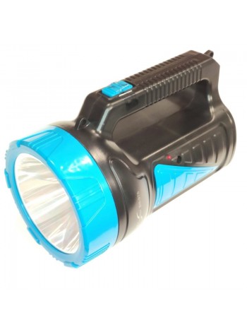 Світлодіодний ліхтар прожектор із бічним світлом Energy EN-976 Чорно-синій