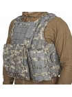 Жилет тактичний розвантажувальний військовий AOKALI Outdoor А56 One Size Camouflage ACU (5360-55755)