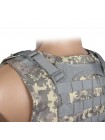 Жилет тактичний розвантажувальний військовий AOKALI Outdoor А56 One Size Camouflage ACU (5360-55755)