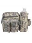 Сумка тактическая на пояс 4L AOKALI Outdoor A33 160 х 190 х 90 мм Camouflage ACU (5364-45675)